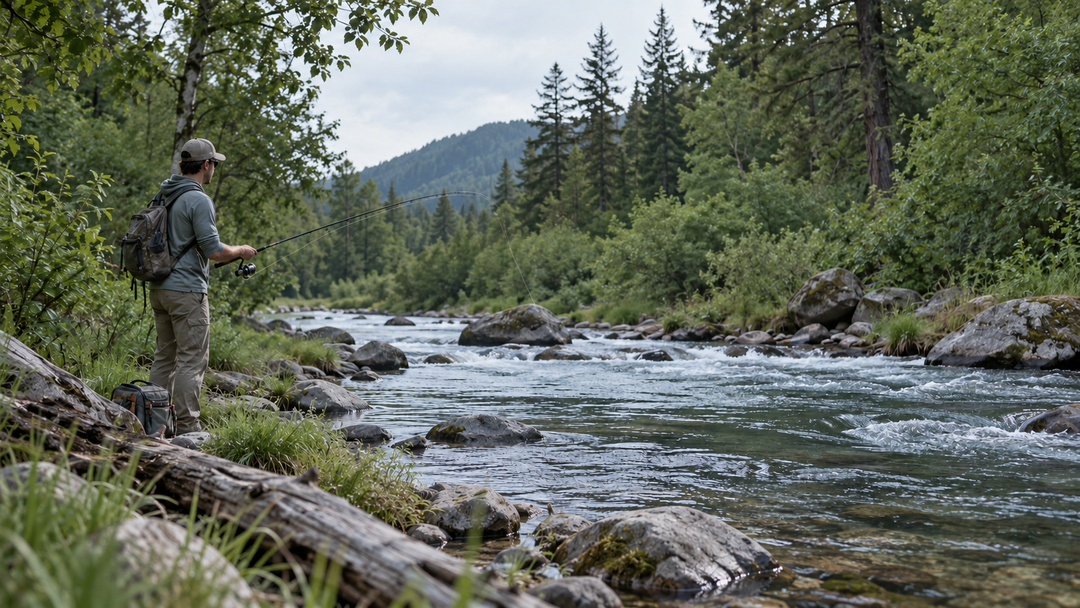 Trout Fishing for Beginners With Spinning Gear