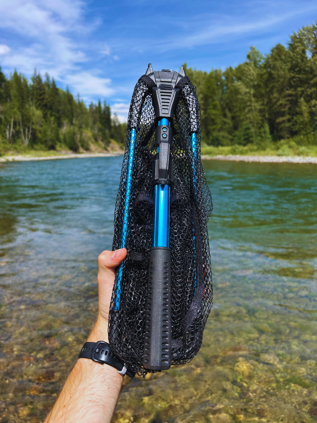 cairnton fishing net CarryNet™ Collapsible Landing Net – Lightweight, Durable & Built for Adventure – CarryCast