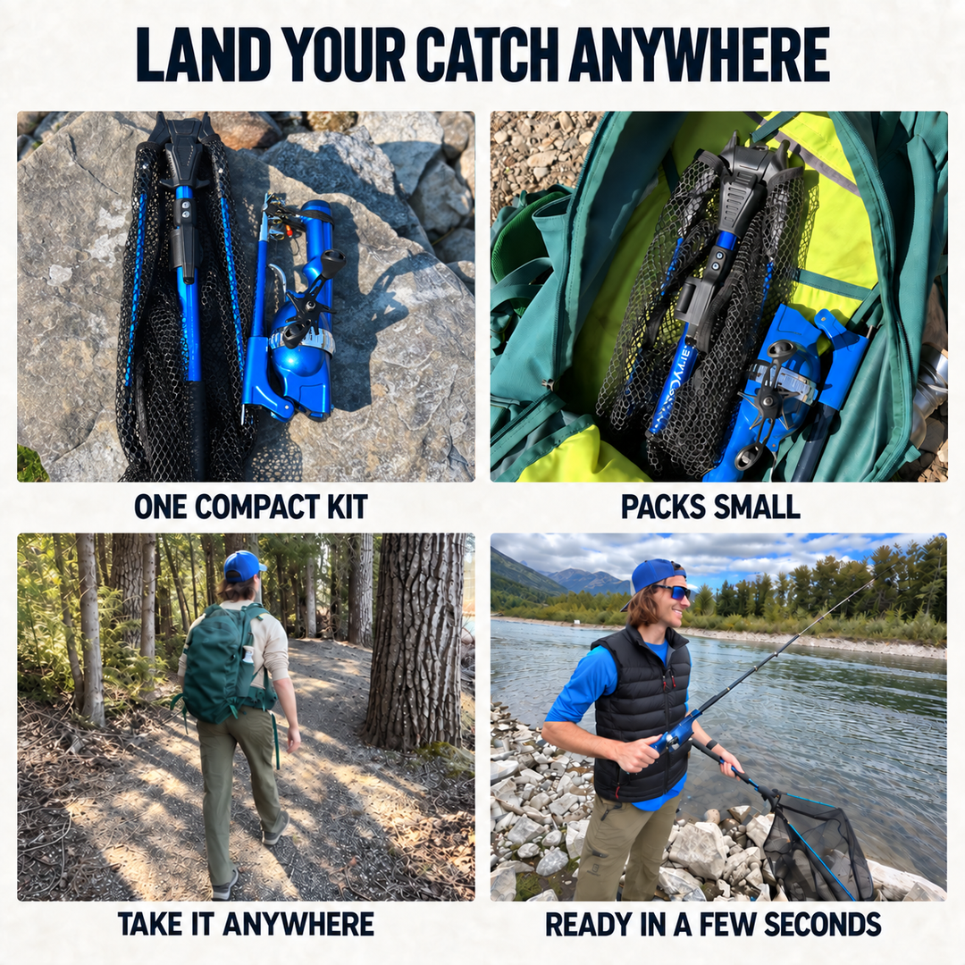 Rod & Net Bundle CarryCast