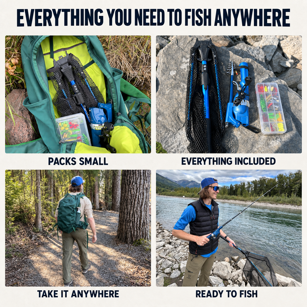 Complete Fishing Kit CarryCast